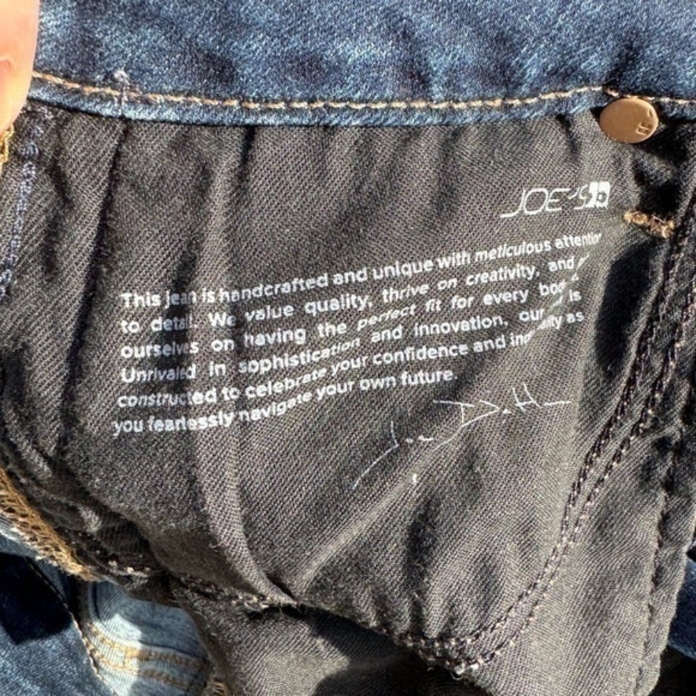 Joe’s Jeans FLAWLESS HI(rise) HONEY High Rise Curvy Skinny Ankle Jeans (Size 25) - Picture 11 of 11